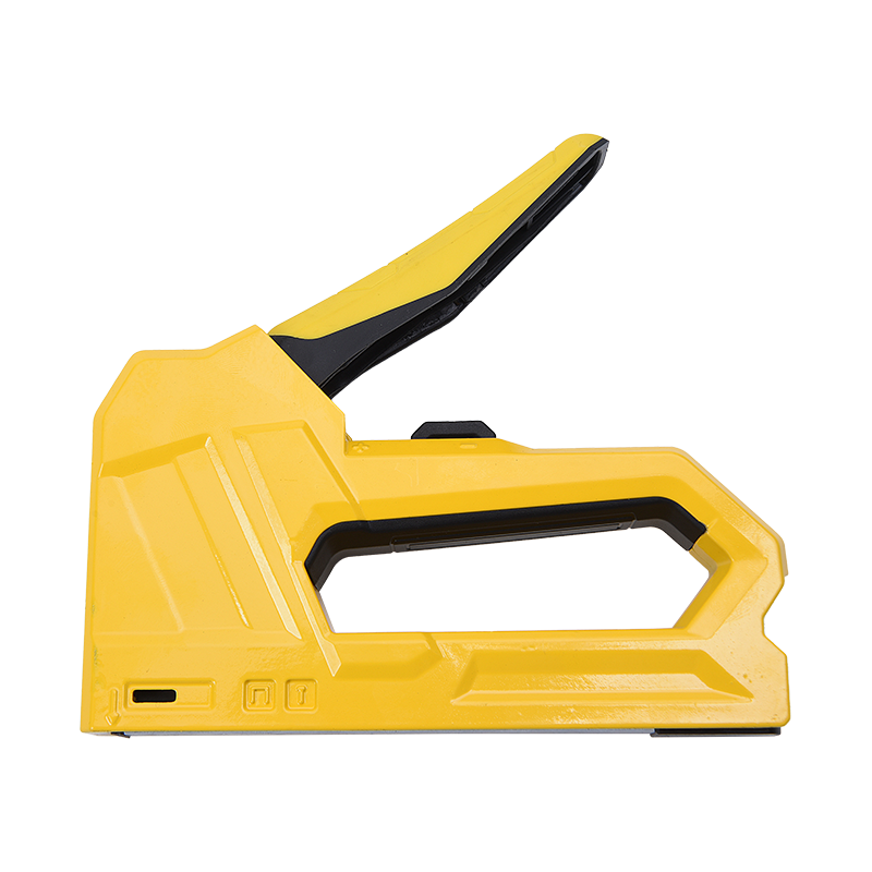 What are the essential accessories for maintaining a heavy-duty staple gun?